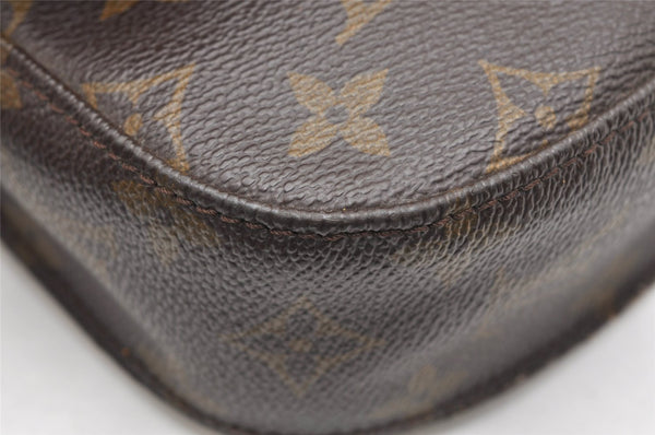 Authentic Louis Vuitton Monogram Saint Cloud PM M51244 Shoulder Bag Junk 4800K