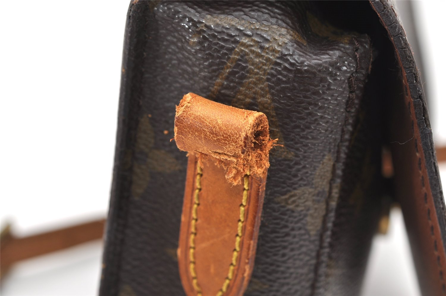 Authentic Louis Vuitton Monogram Saint Cloud PM M51244 Shoulder Bag Junk 4800K