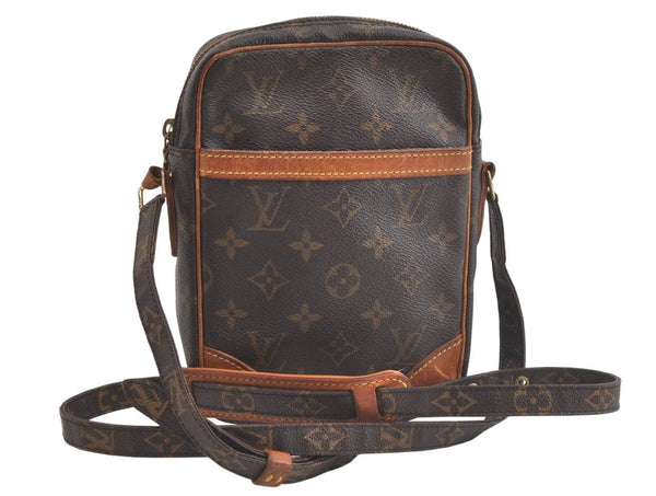 Authentic Louis Vuitton Monogram Danube Shoulder Cross Body Bag M45266 LV 4801K
