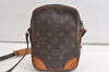 Authentic Louis Vuitton Monogram Danube Shoulder Cross Body Bag M45266 LV 4801K