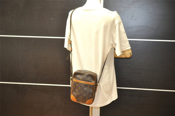 Authentic Louis Vuitton Monogram Danube Shoulder Cross Body Bag M45266 LV 4801K