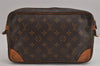 Authentic Louis Vuitton Monogram Compiegne 28 Clutch Hand Bag M51845 LV 4802J