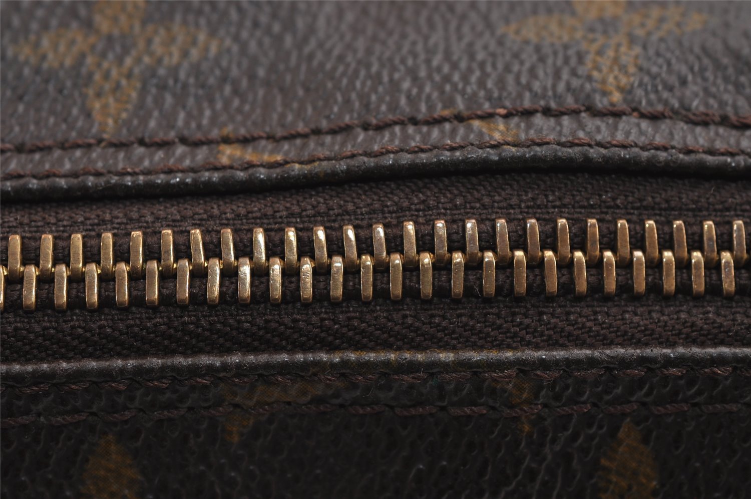 Authentic Louis Vuitton Monogram Compiegne 28 Clutch Hand Bag M51845 LV 4802J