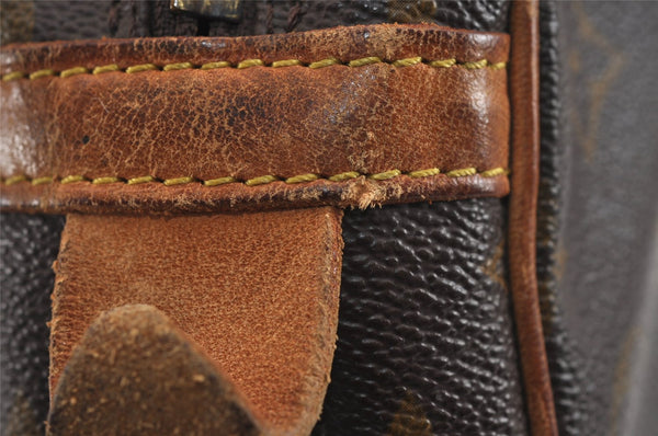 Authentic Louis Vuitton Monogram Compiegne 28 Clutch Hand Bag M51845 LV 4802J