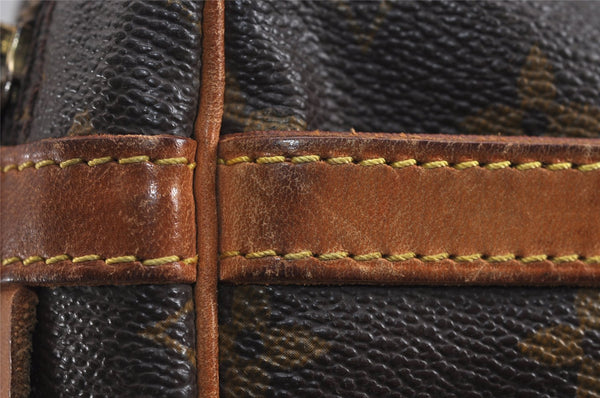 Authentic Louis Vuitton Monogram Compiegne 28 Clutch Hand Bag M51845 LV 4802J