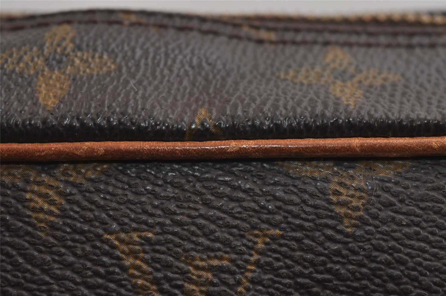 Authentic Louis Vuitton Monogram Compiegne 28 Clutch Hand Bag M51845 LV 4802J