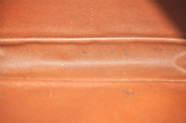 Authentic Louis Vuitton Monogram Compiegne 28 Clutch Hand Bag M51845 LV 4802J