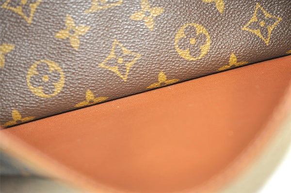 Authentic Louis Vuitton Monogram Compiegne 28 Clutch Hand Bag M51845 LV 4802J