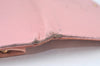 Authentic CHANEL Caviar Skin CoCo Mark Long Wallet Purse Pink 4803H
