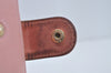 Authentic CHANEL Caviar Skin CoCo Mark Long Wallet Purse Pink 4803H