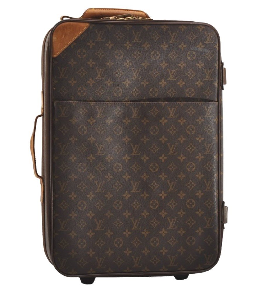 Authentic Louis Vuitton Monogram Pegase 55 Travel Suitcase M23294 LV 4803J