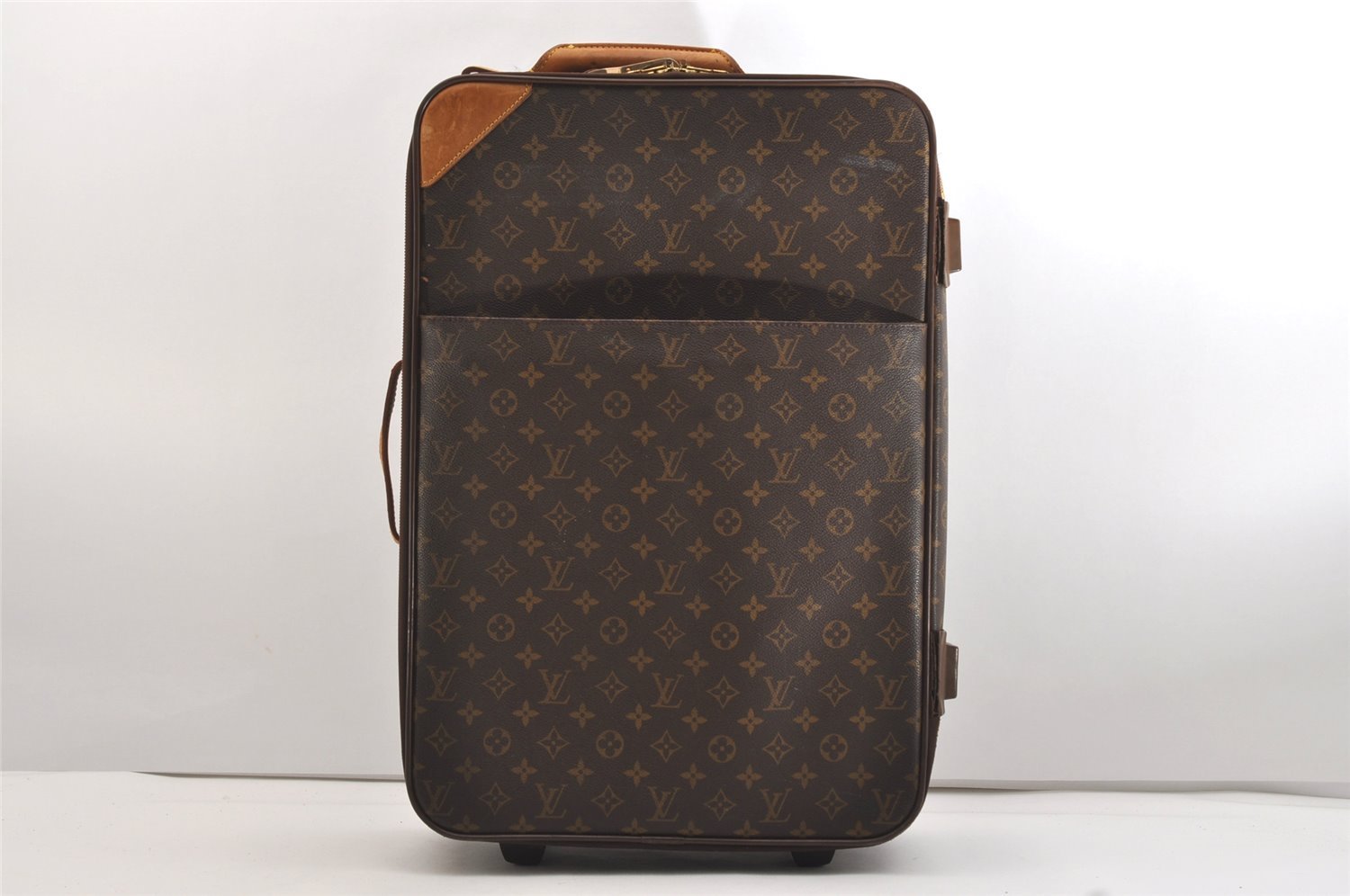 Authentic Louis Vuitton Monogram Pegase 55 Travel Suitcase M23294 LV 4803J