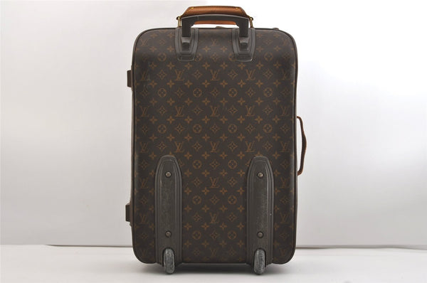 Authentic Louis Vuitton Monogram Pegase 55 Travel Suitcase M23294 LV 4803J