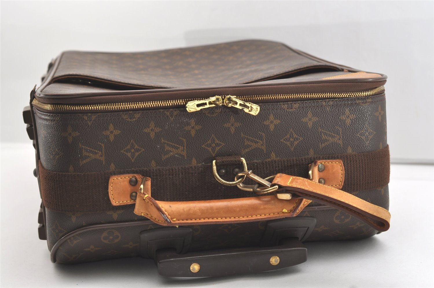 Authentic Louis Vuitton Monogram Pegase 55 Travel Suitcase M23294 LV 4803J