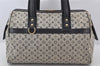 Authentic Louis Vuitton Monogram Mini Josephine GM Hand Bag Blue M92211 LV 4803K