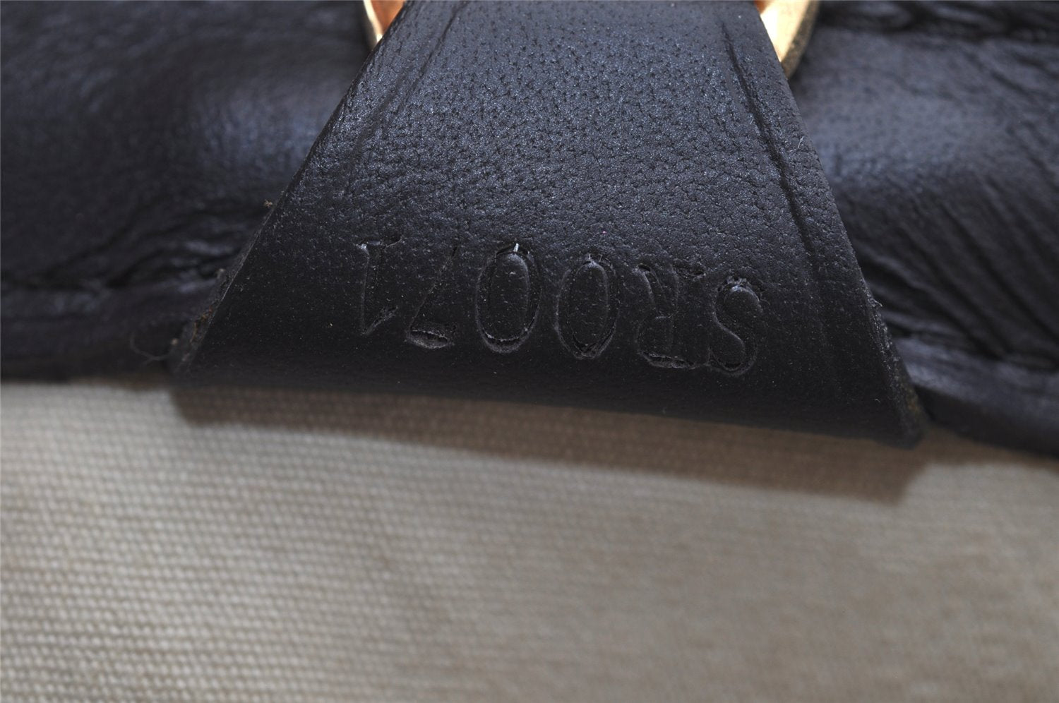 Authentic Louis Vuitton Monogram Mini Josephine GM Hand Bag Blue M92211 LV 4803K