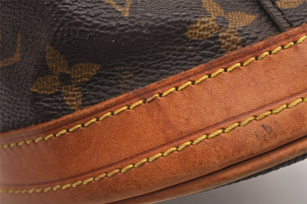 Authentic Louis Vuitton Monogram Bucket PM Shoulder Tote Bag M42238 Junk 4804J