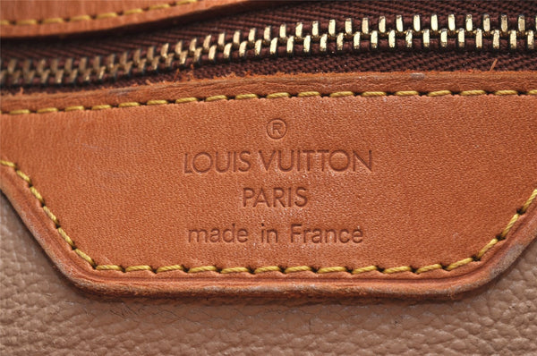 Authentic Louis Vuitton Monogram Bucket PM Shoulder Tote Bag M42238 Junk 4804J