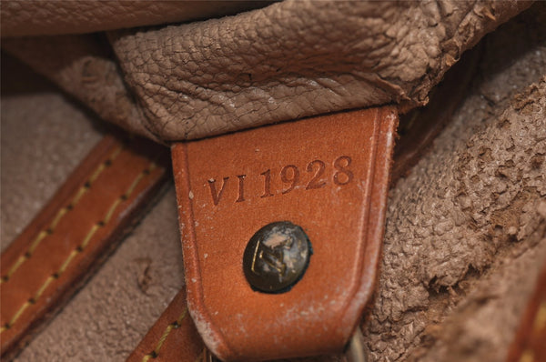 Authentic Louis Vuitton Monogram Bucket PM Shoulder Tote Bag M42238 Junk 4804J