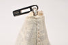 Authentic FENDI Vintage Zucchino Pouch Purse PVC Leather White 4804K