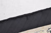 Authentic HERMES Pleats Scarf "Neige d'Antan" Silk Black 4805I