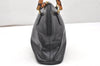 Authentic GUCCI Bamboo 2Way Shoulder Hand Bag Purse Leather Black Junk 4805K