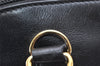 Authentic GUCCI Bamboo 2Way Shoulder Hand Bag Purse Leather Black Junk 4805K