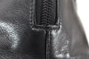 Authentic GUCCI Bamboo 2Way Shoulder Hand Bag Purse Leather Black Junk 4805K