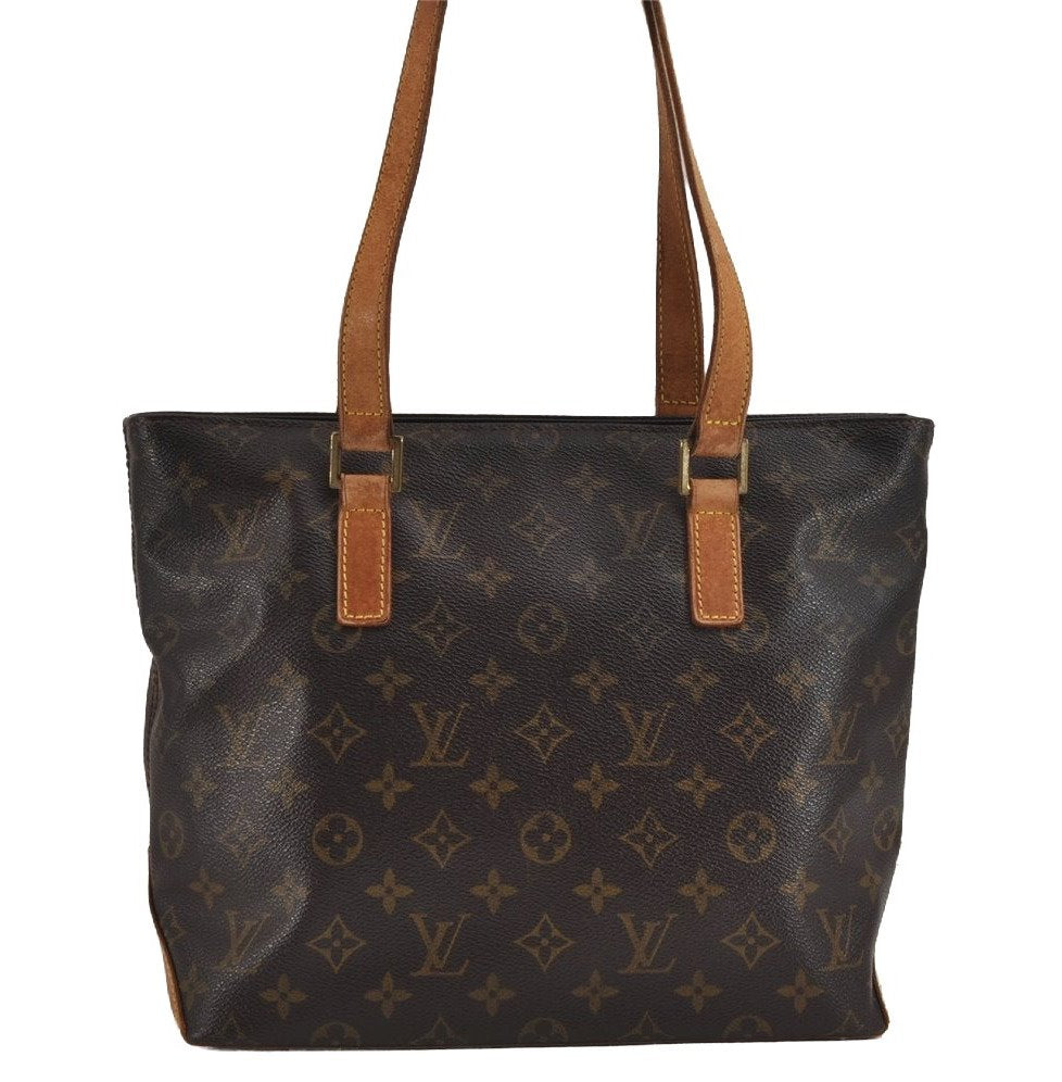 Authentic Louis Vuitton Monogram Cabas Piano Shoulder Tote Bag M51148 LV 4806J