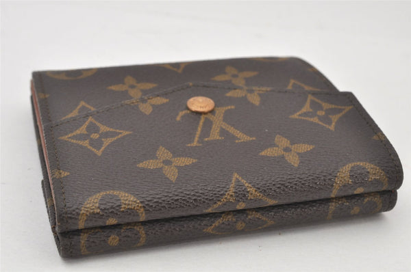 Authentic Louis Vuitton Monogram Porte Monnaie Billets Wallet M61660 LV 4806K