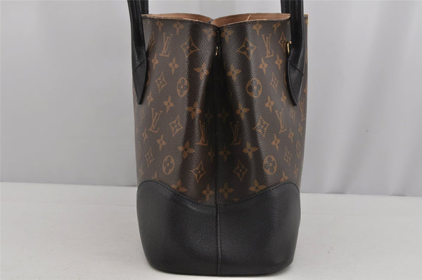 Authentic Louis Vuitton Monogram Macassar Flandrin 2Way Hand Bag M41595 LV 4807J