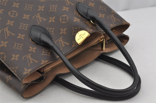 Authentic Louis Vuitton Monogram Macassar Flandrin 2Way Hand Bag M41595 LV 4807J