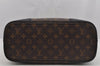 Authentic Louis Vuitton Monogram Macassar Flandrin 2Way Hand Bag M41595 LV 4807J