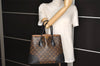 Authentic Louis Vuitton Monogram Macassar Flandrin 2Way Hand Bag M41595 LV 4807J