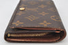 Auth Louis Vuitton Monogram Porte Monnaie Billets Tresor Wallet M61730 LV 4807K