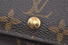 Auth Louis Vuitton Monogram Porte Monnaie Billets Tresor Wallet M61730 LV 4807K