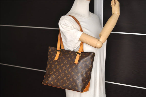 Authentic Louis Vuitton Monogram Cabas Piano Shoulder Tote Bag M51148 LV 4808J