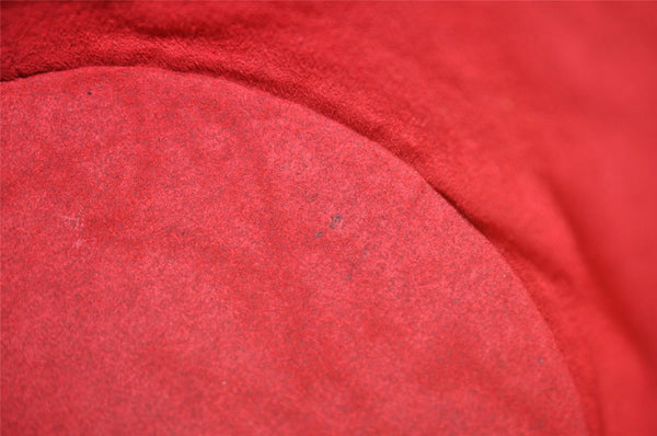 Authentic Louis Vuitton Epi Cannes Red Cosmetic Hand Bag Purse M48037 Junk 4810I