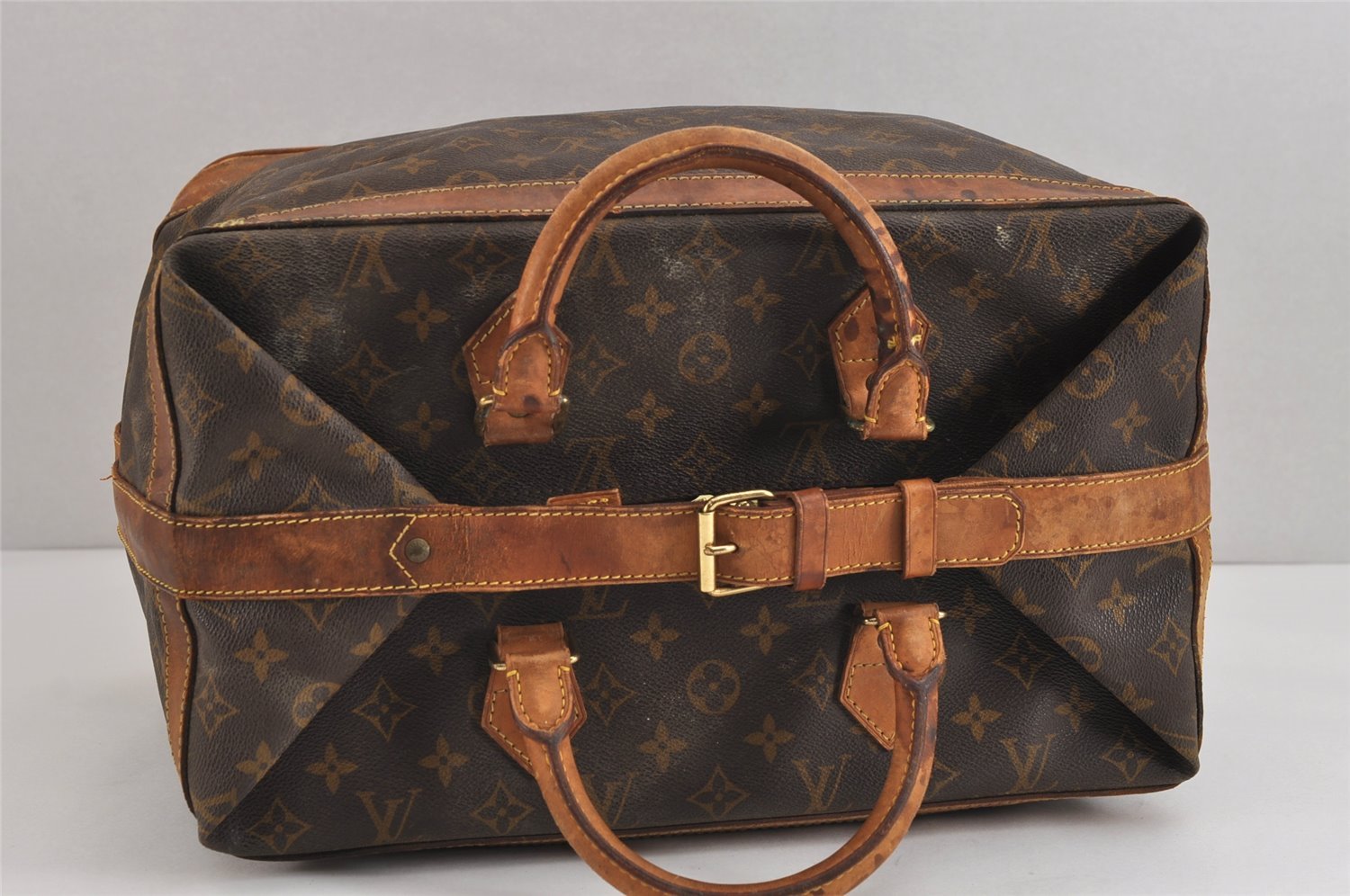 Authentic Louis Vuitton Monogram Cruiser Bag 40 Travel Hand Bag M41139 LV 4811J