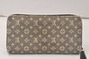 Authentic Louis Vuitton Monogram Idylle Zippy Wallet Blue M63010 LV 4811K