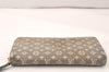 Authentic Louis Vuitton Monogram Idylle Zippy Wallet Blue M63010 LV 4811K