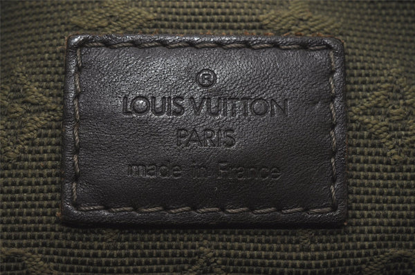 Authentic Louis Vuitton Monogram Mini Besace Mary Kate Shoulder Bag Green 4814I