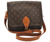 Authentic Louis Vuitton Monogram Cartouchiere GM M51252 Shoulder Cross Bag 4814J