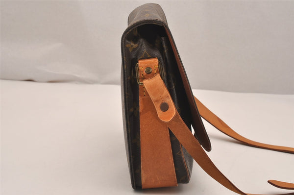 Authentic Louis Vuitton Monogram Cartouchiere GM M51252 Shoulder Cross Bag 4814J