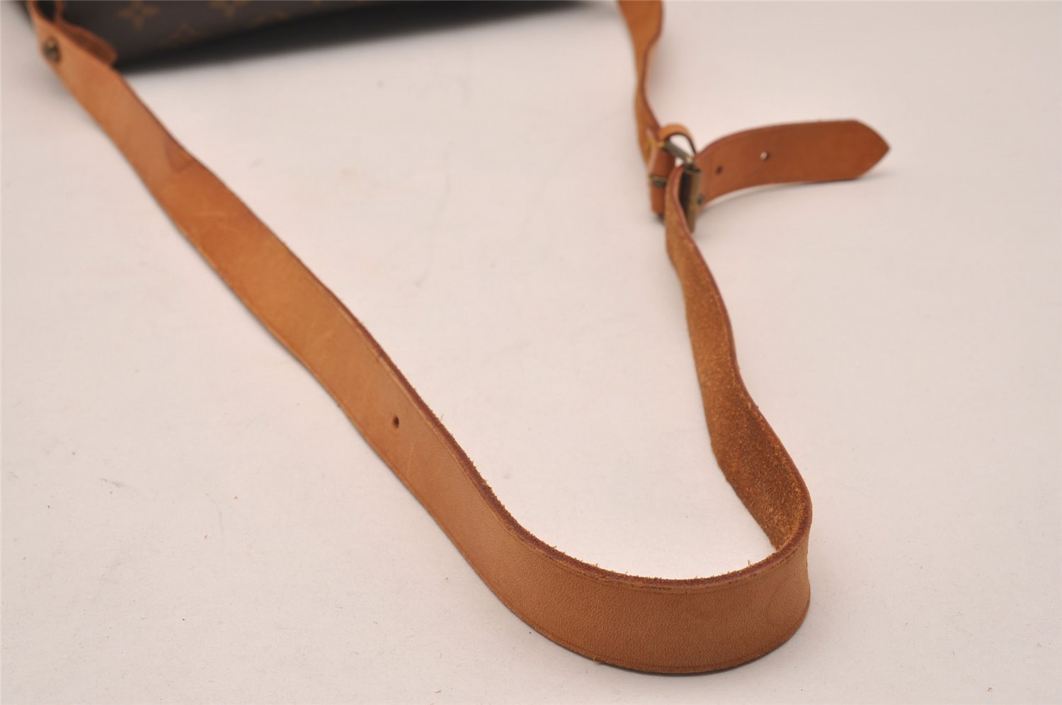 Authentic Louis Vuitton Monogram Cartouchiere GM M51252 Shoulder Cross Bag 4814J