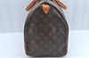 Authentic Louis Vuitton Monogram Speedy 40 Hand Boston Bag Old Model LV 4815I