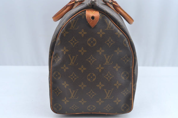 Authentic Louis Vuitton Monogram Speedy 40 Hand Boston Bag Old Model LV 4815I