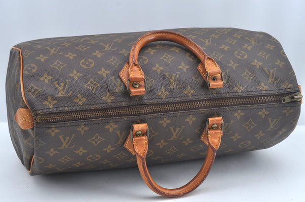 Authentic Louis Vuitton Monogram Speedy 40 Hand Boston Bag Old Model LV 4815I