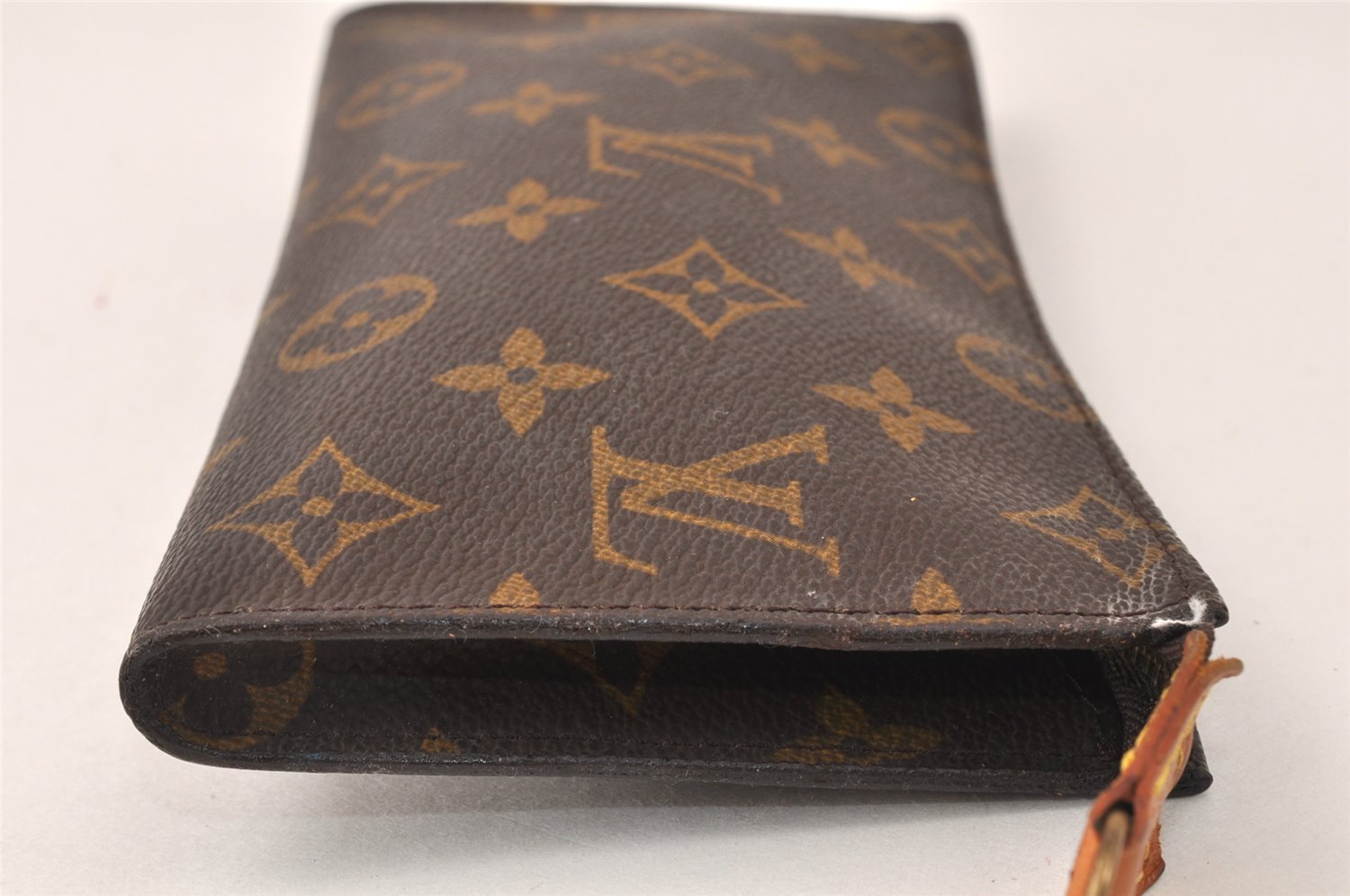 Authentic Louis Vuitton Monogram Pouch For Bucket GM LV Junk 4815K