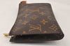 Authentic Louis Vuitton Monogram Pouch For Bucket GM LV Junk 4815K